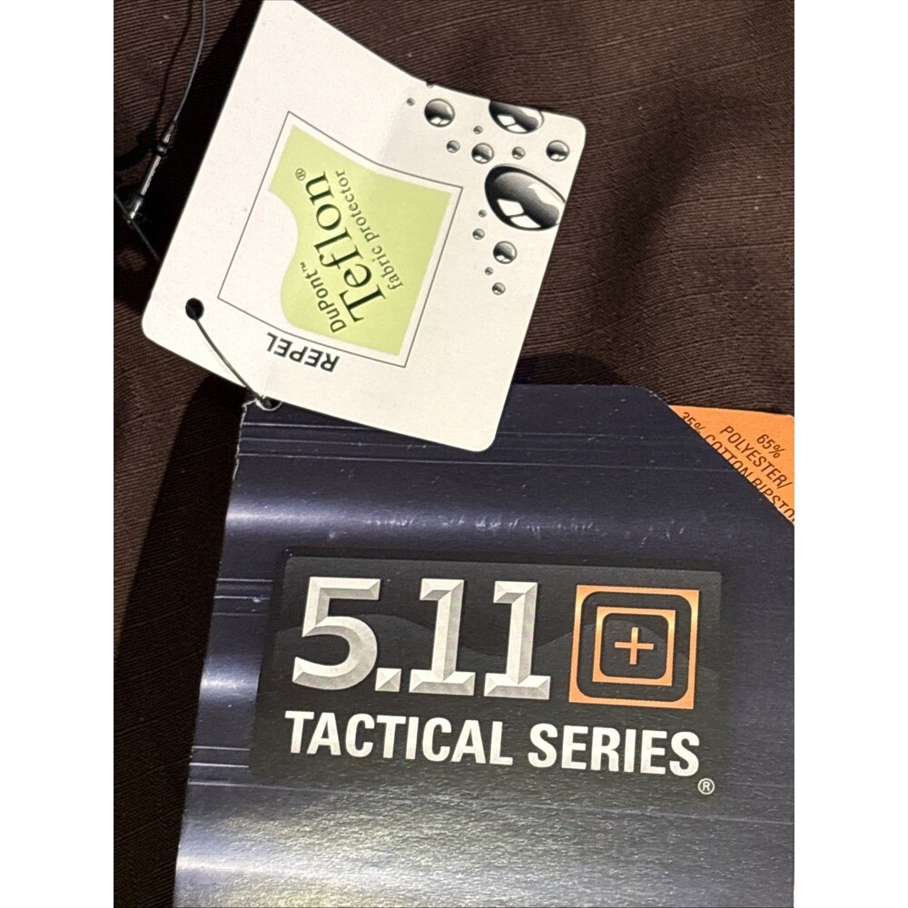 5.11 Tactical Men's Taclite PDU Class A Pants 74370 32 Brown unhemmed